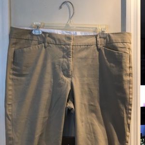 Cream slacks. Good condition. Size 14.